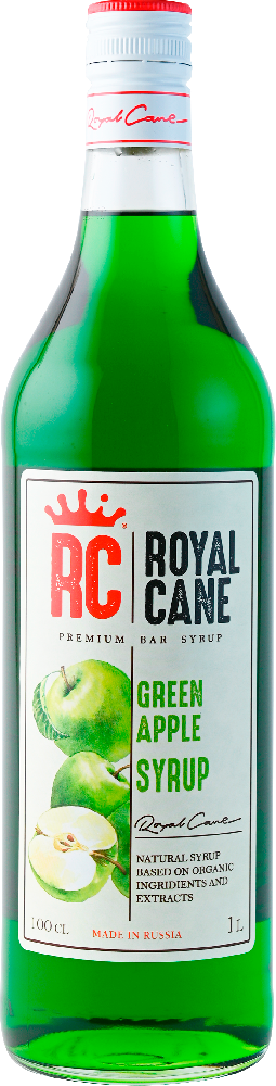 Сироп Royal Cane Зеленое яблоко